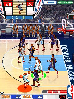 Free download java game NBA Pro Basketball 2009 on your mobile phone! Image №5