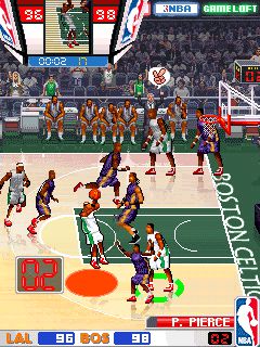 Free download java game NBA Pro Basketball 2009 on your mobile phone! Image №8