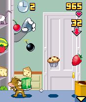 Free download java game Tom and Jerry: Food Fight on your mobile phone! Image №4