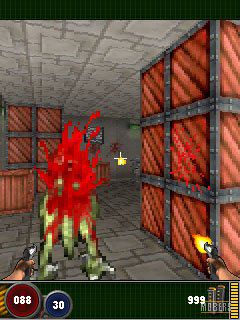 Free download java game Alien Shooter 3D on your mobile phone! Image №2