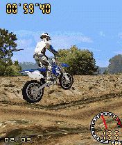 Free download java game Motocross 3D on your mobile phone! Image №3
