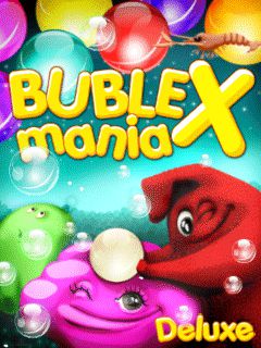 Free download java game Bubble X mania: Deluxe on your mobile phone!