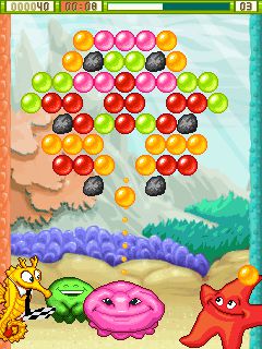 Free download java game Bubble X mania: Deluxe on your mobile phone! Image №2