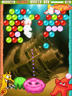 Free download java game Bubble X mania: Deluxe on your mobile phone! Image №6
