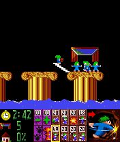 Free download java game Lemmings Return on your mobile phone! Image №3