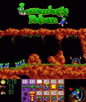 Free download java game Lemmings Return on your mobile phone! Image №4