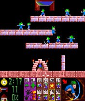 Free download java game Lemmings Return on your mobile phone! Image №2