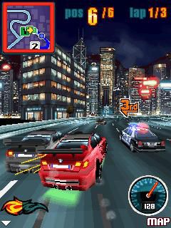 Free download java game Nitro Street Racing on your mobile phone! Image №5
