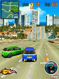 Free download java game Nitro Street Racing on your mobile phone! Image №6