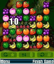 Free download java game Happy Fruits on your mobile phone! Image №2