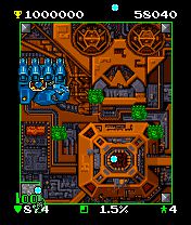 Free download java game Volfied on your mobile phone! Image №4