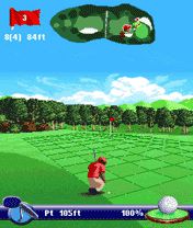 Free download java game Ernie Els Golf 2008 on your mobile phone! Image №3