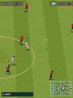 Free download java game Pro Evolution Soccer 2009 on your mobile phone! Image №2