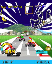 Free download java game Bomberman Kart on your mobile phone! Image №4