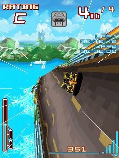 Free download java game Glu Mobile Speed Racer on your mobile phone! Image №5