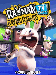 Free download java game Rayman Raving Rabbids TV Party similar to the game Rayman Golf, on your mobile phone!