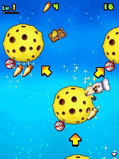 Free download java game Rayman Raving Rabbids TV Party on your mobile phone! Image №3
