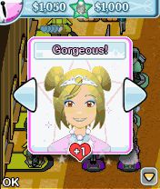 Free download java game Sally's Salon on your mobile phone! Image №6