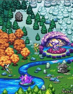 Free download java game Tinker Bell Puzzle on your mobile phone! Image №3