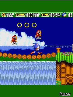 Free download java game Sonic the Hedgehog 2 Dash on your mobile phone! Image №3