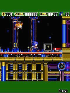 Free download java game Sonic the Hedgehog 2 Dash on your mobile phone! Image №6
