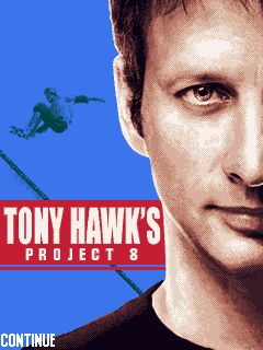 Free download java game Tony Hawks Project 8 similar to the game Tony Hawk: Vert, on your mobile phone!