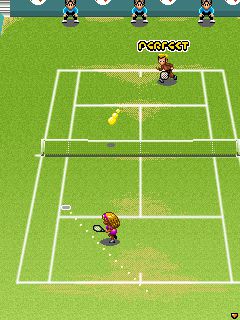 Free download java game Tennis Smash Out on your mobile phone! Image №2