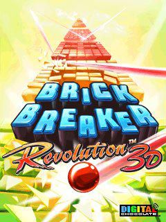 Free download java game Brick Breaker Deluxe 3D on your mobile phone!