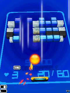 Free download java game Brick Breaker Deluxe 3D on your mobile phone! Image №4