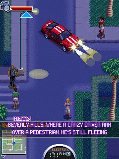 Free download java game Gangstar 2 Kings of L.A. on your mobile phone! Image №6