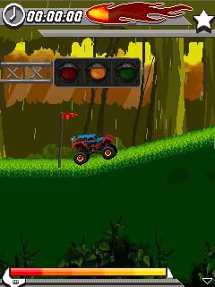Free download java game Stunt Car Racing 99 Tracks on your mobile phone! Image №3