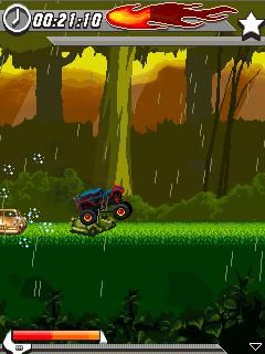 Free download java game Stunt Car Racing 99 Tracks on your mobile phone! Image №4