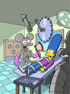 Free download java game The Simpsons 2: Itchy & Scratchy Land on your mobile phone! Image №2