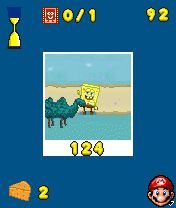 Free download java game Sponge Bob Paparazzi Parade on your mobile phone! Image №4