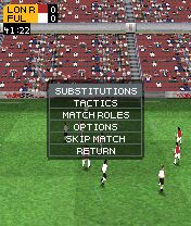 Free download java game LMA Manager 2008 on your mobile phone! Image №2