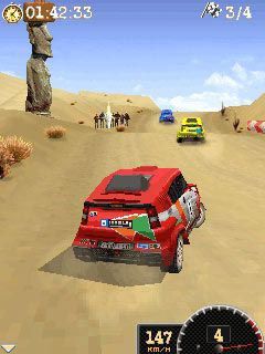 Free download java game Rally Dakar 2009 on your mobile phone! Image №4