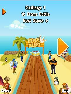 Free download java game Party Island Bowling 2 in 1 on your mobile phone! Image №5
