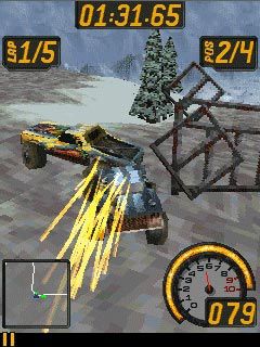 Free download java game Flatout 3D on your mobile phone! Image №6