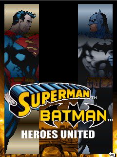 Free download java game Superman & Batman: Heroes United on your mobile phone!