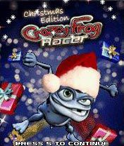 Free download java game Crazy Frog Racer. Christmas Edition on your mobile phone!