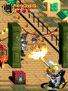 Free download java game LEGO Batman: The mobile game on your mobile phone! Image №5