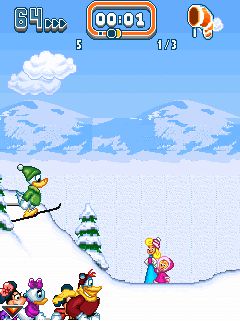 Free download java game Disney Snow Sports on your mobile phone! Image №4