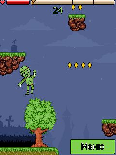 Free download java game Adventures of zombieman on your mobile phone! Image №6