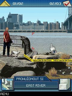 Free download java game CSI: New York. The mobile game on your mobile phone! Image №8