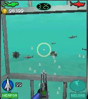 Free download java game Jaws 3D on your mobile phone! Image №5