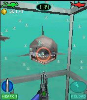 Free download java game Jaws 3D on your mobile phone! Image №2
