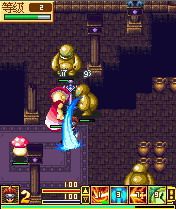 Free download java game Saint Stone II Mask Revenge on your mobile phone! Image №5