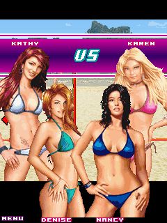 Free download java game Bikini Volleyball on your mobile phone! Image №2