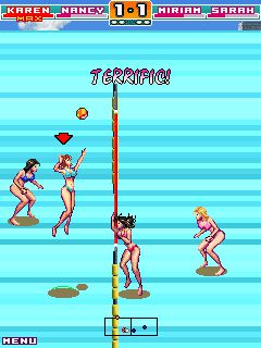 Free download java game Bikini Volleyball on your mobile phone! Image №4