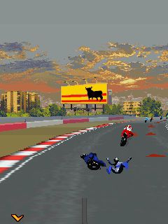 Free download java game Pro Moto Racing on your mobile phone! Image №5
